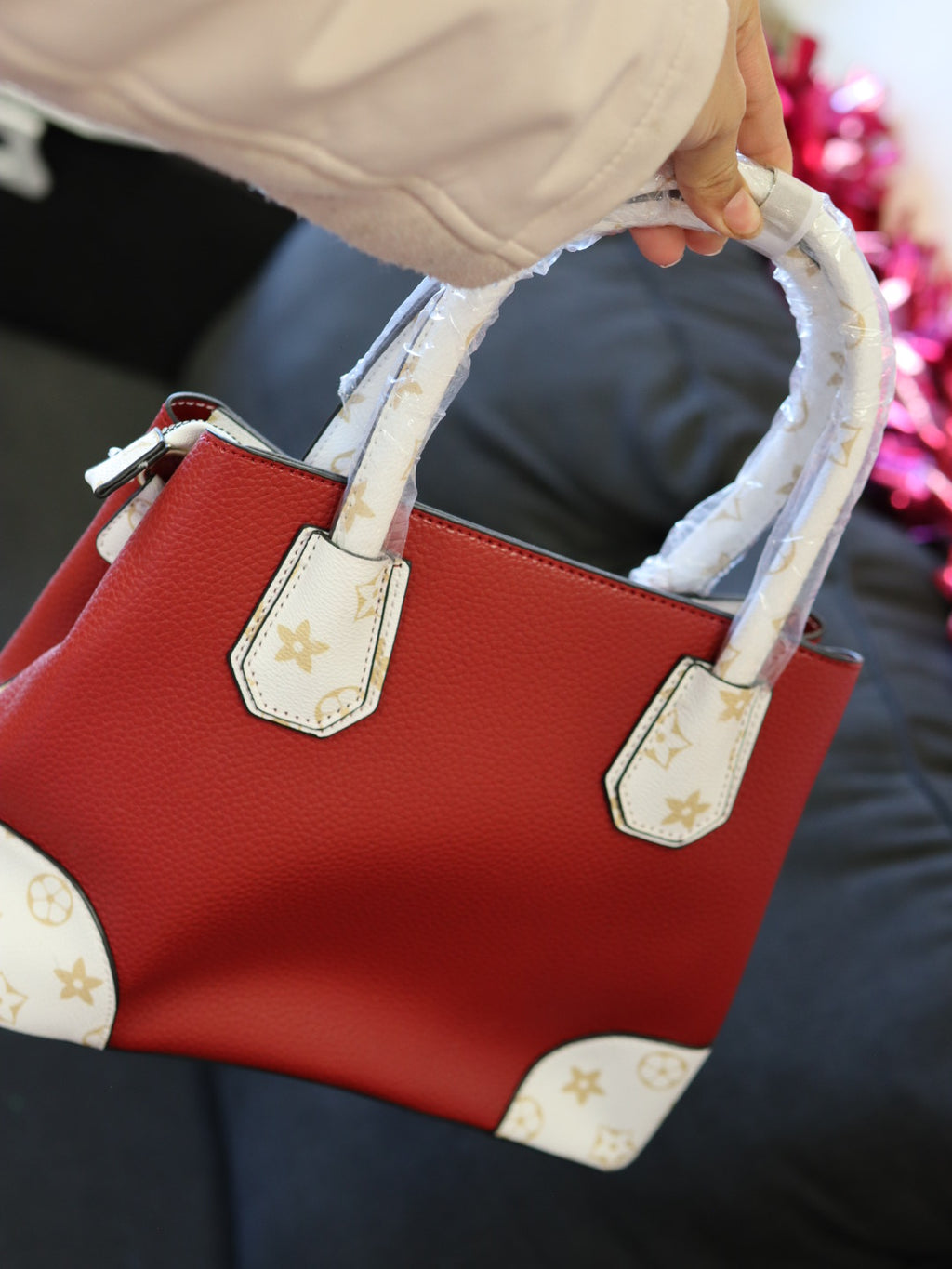 Rosalie Handbag - RED