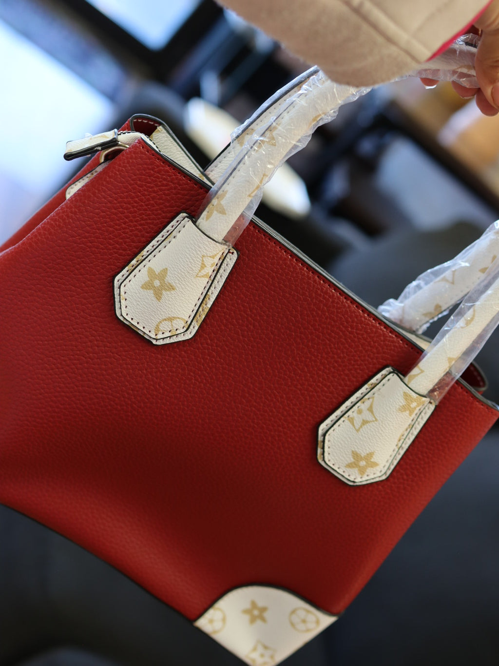 Rosalie Handbag - RED
