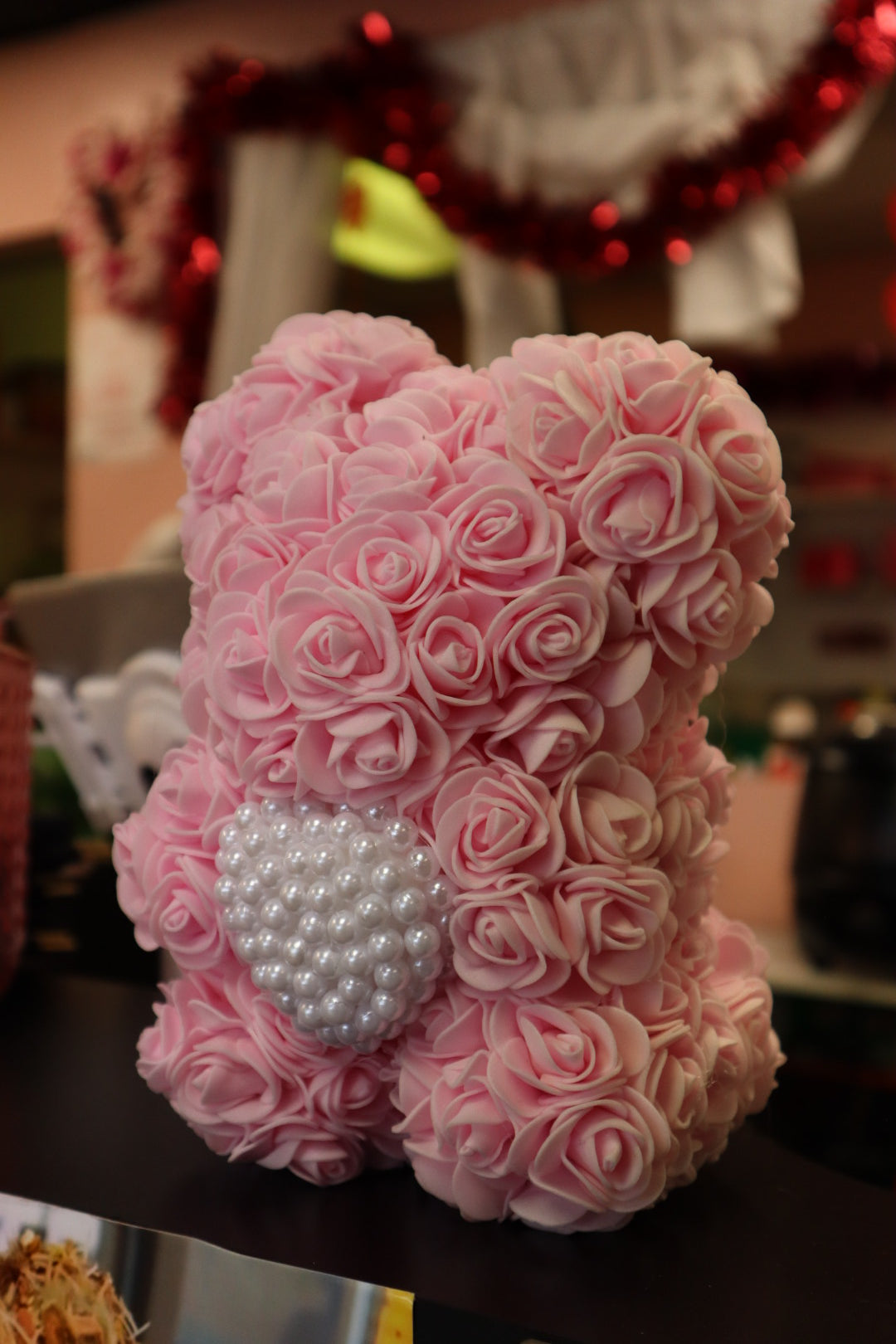 Rose Bears with Pearls