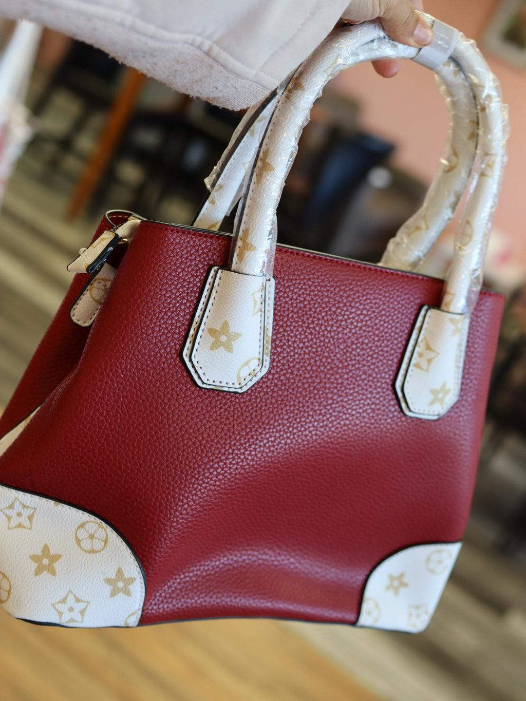 Rosalie Handbag - RED